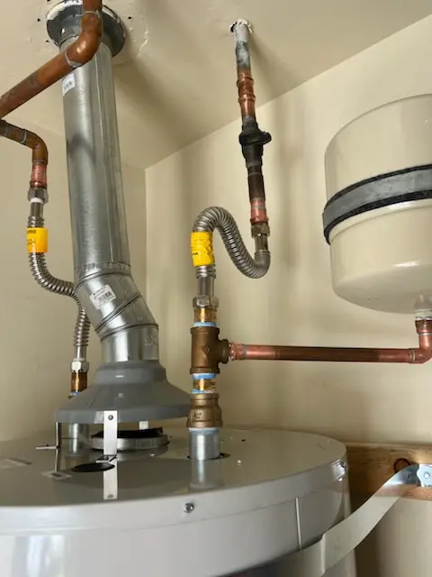 Water heater installation and plumbing repair in Stuttgart